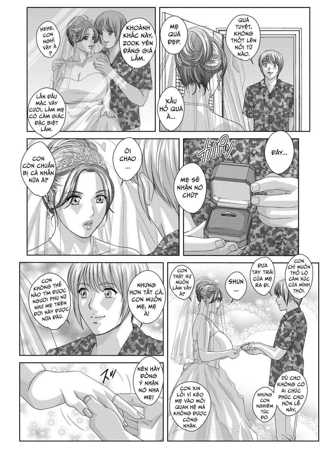 Dear My Mother Chap 17 - Tuần Trăng Mật - Đêm Đầu Tiên - Page 4