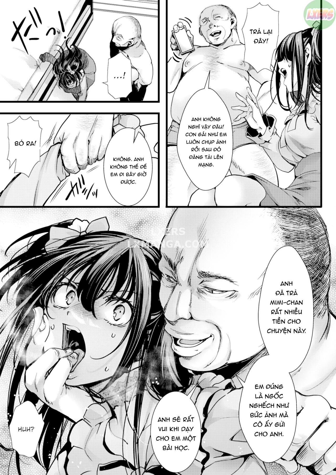 Disposable Runaway Girl Sent to a Disgusting Old Dude Chapter 1 - Page 10