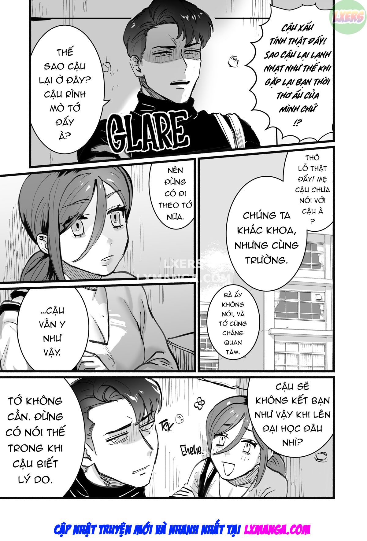 Do Strong and Silent Guys Have Wet Dreams of Their Childhood Friends Oneshot - Page 23