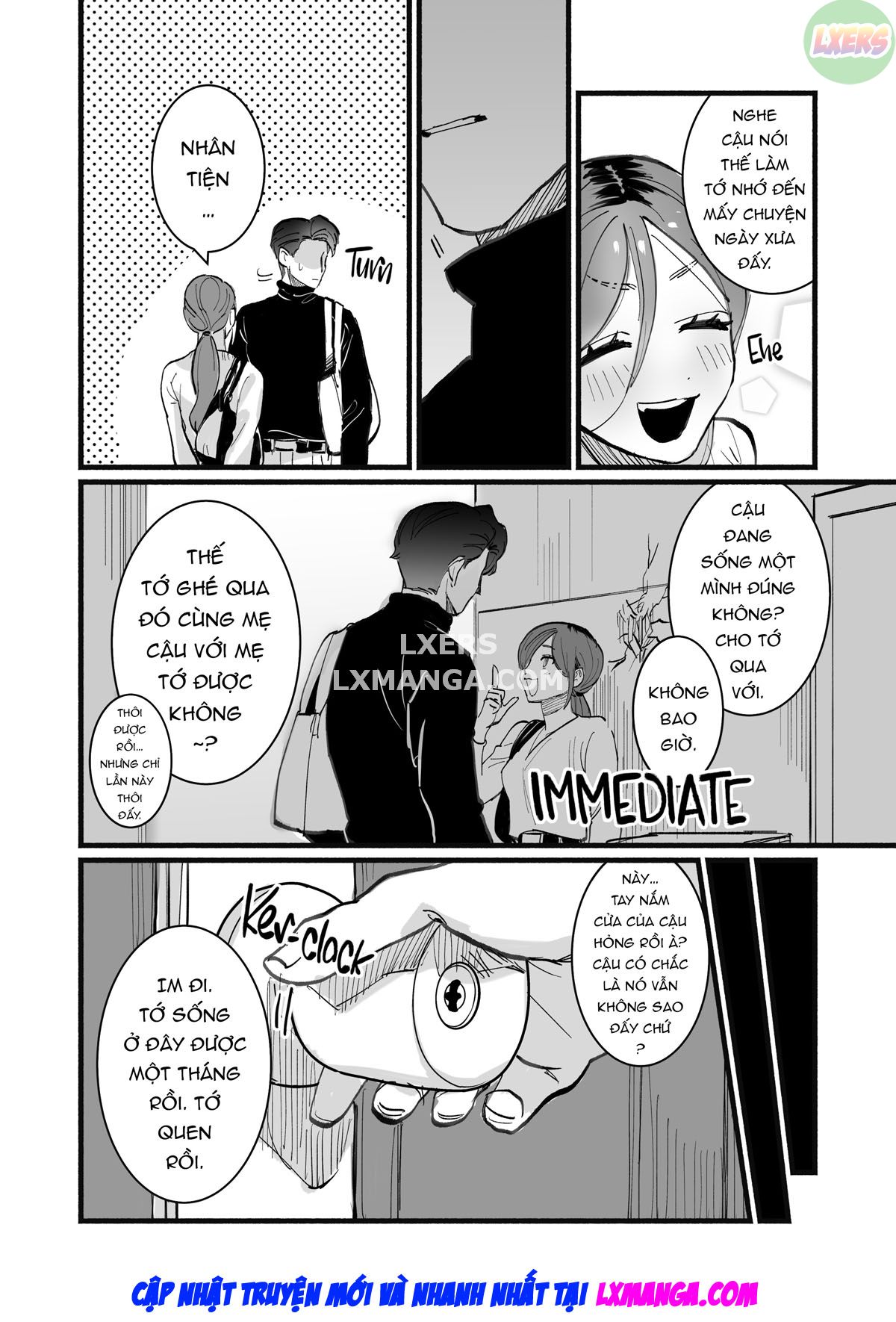 Do Strong and Silent Guys Have Wet Dreams of Their Childhood Friends Oneshot - Page 24