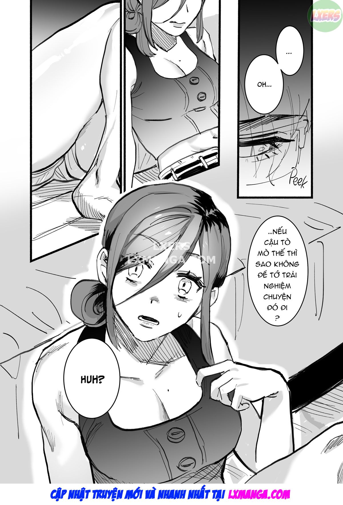 Do Strong and Silent Guys Have Wet Dreams of Their Childhood Friends Oneshot - Page 29