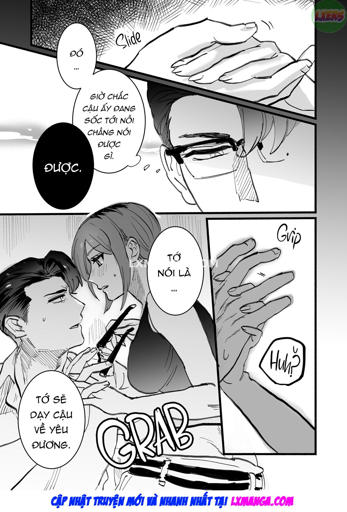 Do Strong and Silent Guys Have Wet Dreams of Their Childhood Friends Oneshot - Page 31