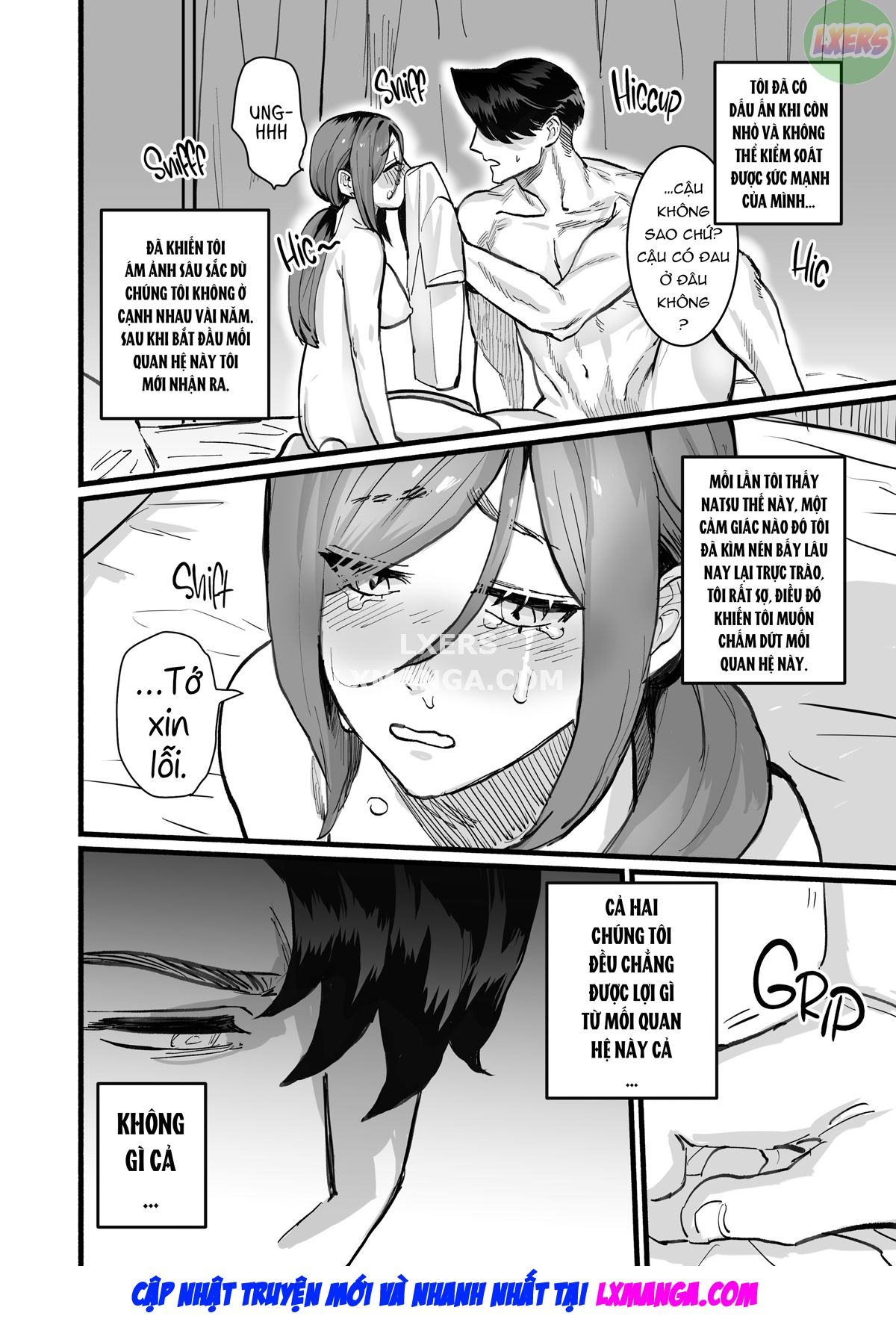 Do Strong and Silent Guys Have Wet Dreams of Their Childhood Friends Oneshot - Page 48