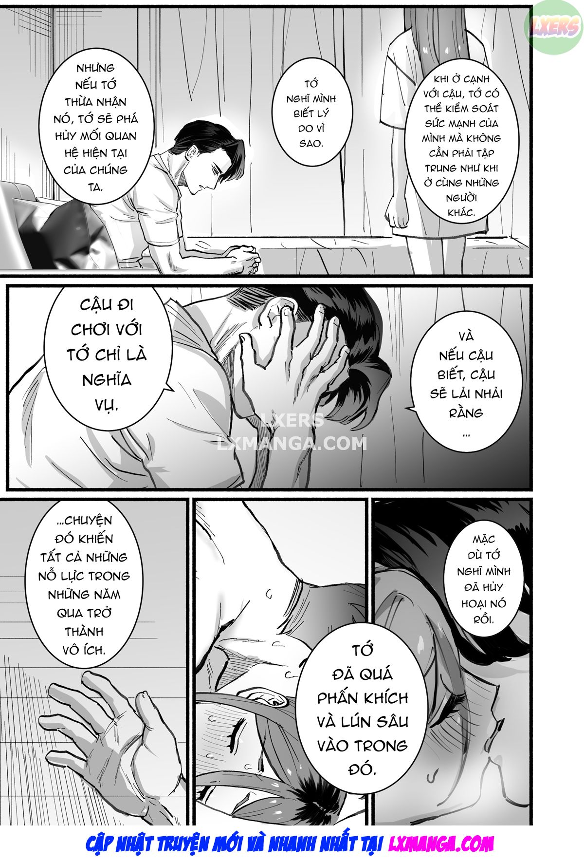 Do Strong and Silent Guys Have Wet Dreams of Their Childhood Friends Oneshot - Page 63