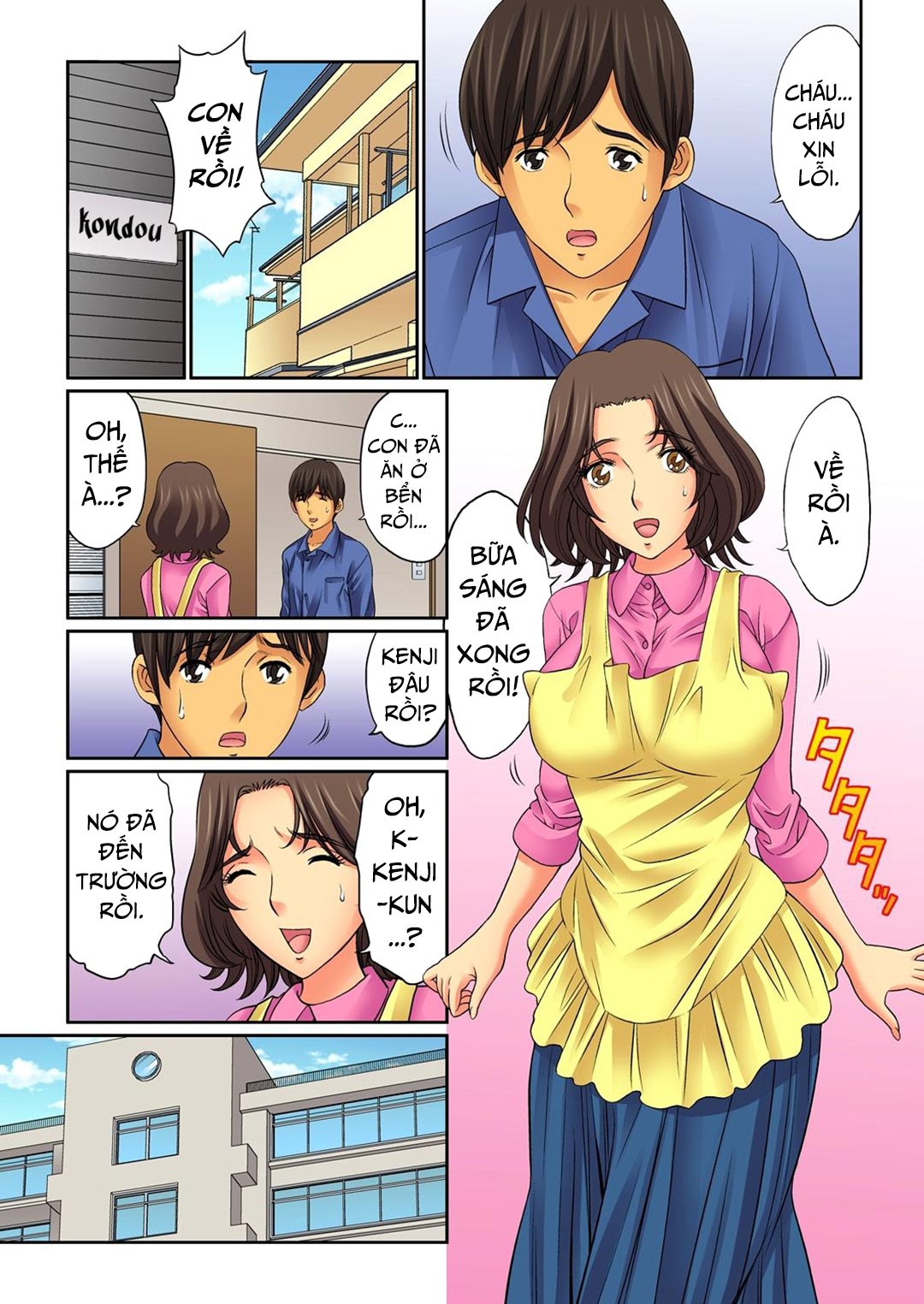 Đổi mẹ cho nhau – Mẹ mày thuộc về tao Chap 02 - Page 16