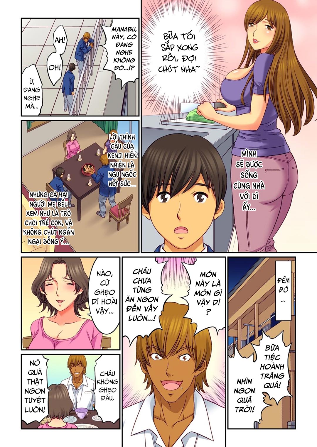 Đổi mẹ cho nhau - Mother Swap Chap 01 - Page 8