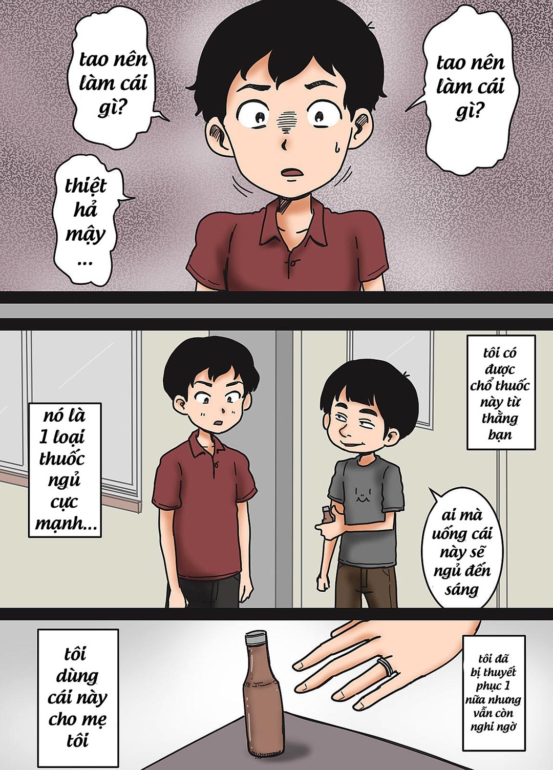 Dụ mẹ uống thuốc ngủ Oneshot - Page 2