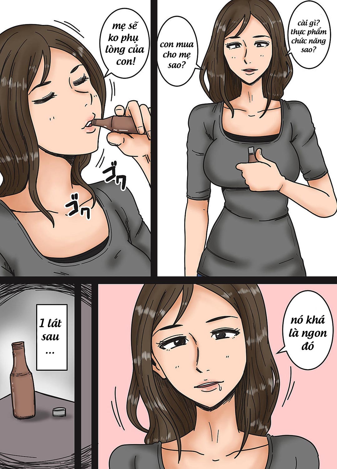 Dụ mẹ uống thuốc ngủ Oneshot - Page 3