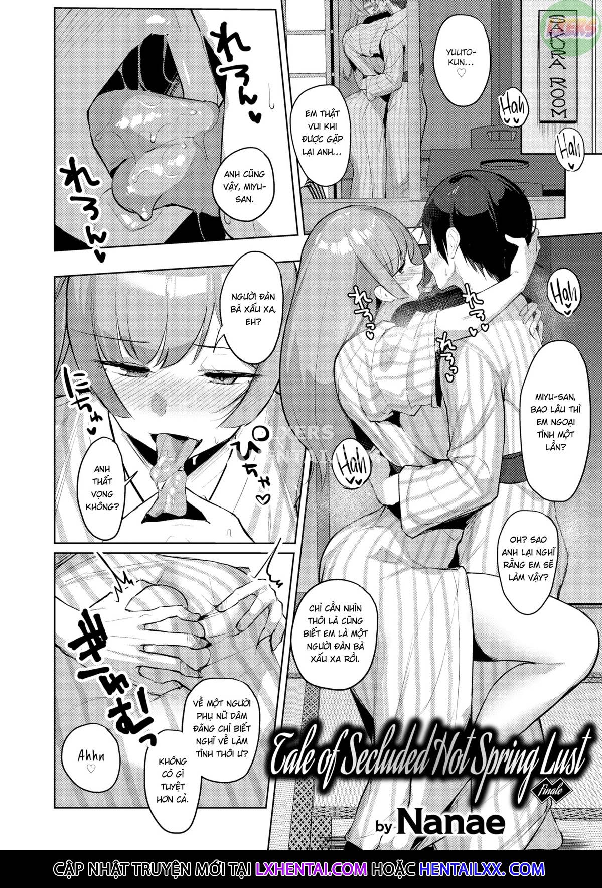 Dục vọng nơi suối nước nóng hẻo lánh Chap 02 - END - Page 3