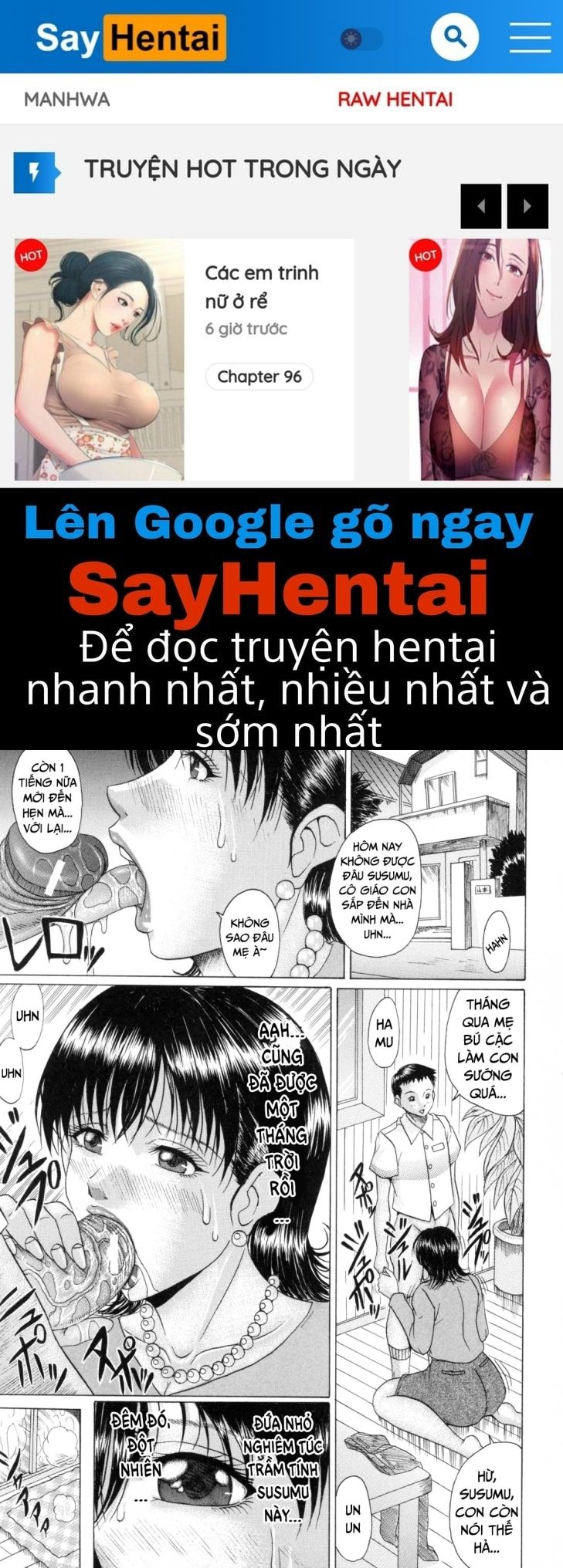 Eating Mother – Mama Kui! Chap 03 - Bí mật của cô giáo Midori 3 - Page 1