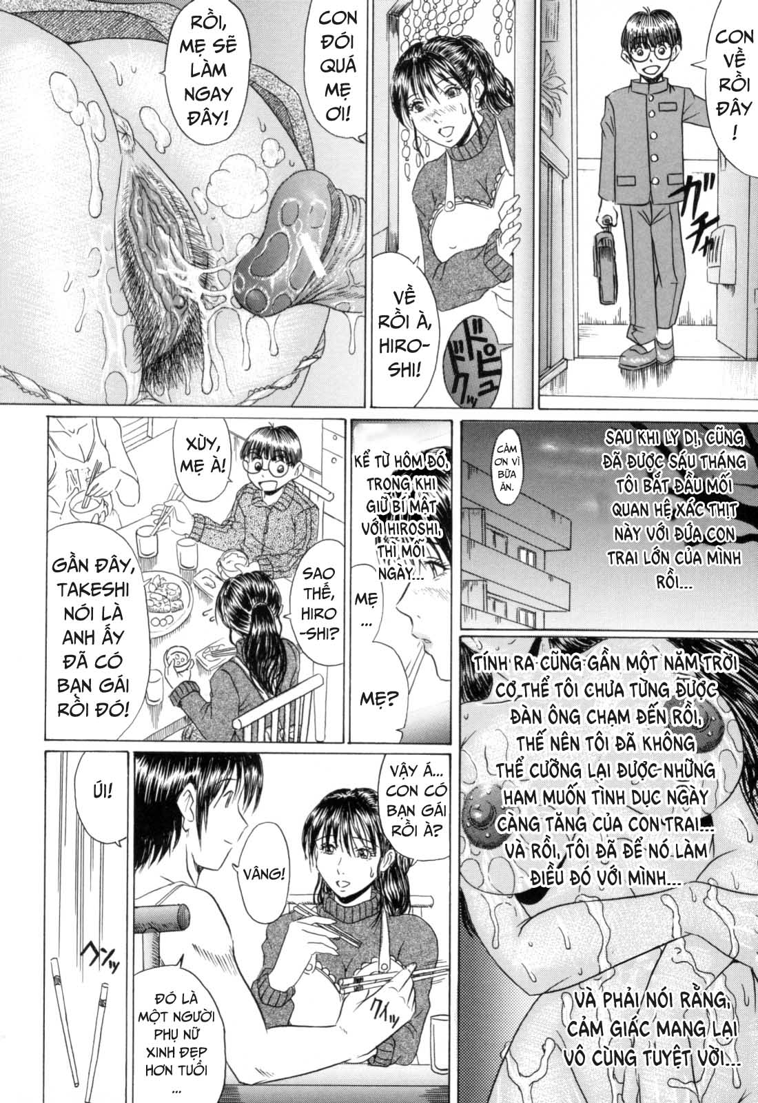 Eating Mother – Mama Kui! Chap 06 - Yêu cầu của con trai - Page 4