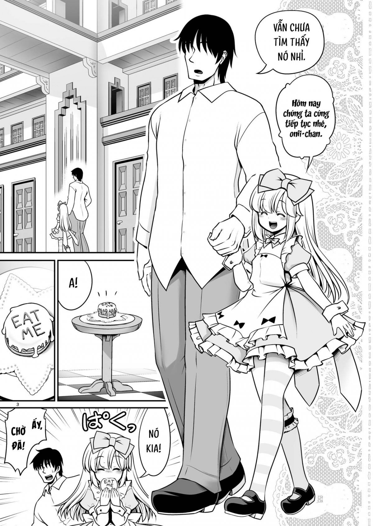 Ecchi na Gedoku ni Hamacchatte Jibun kara Doku o Ukeru Komatta Alice Oneshot - Page 3