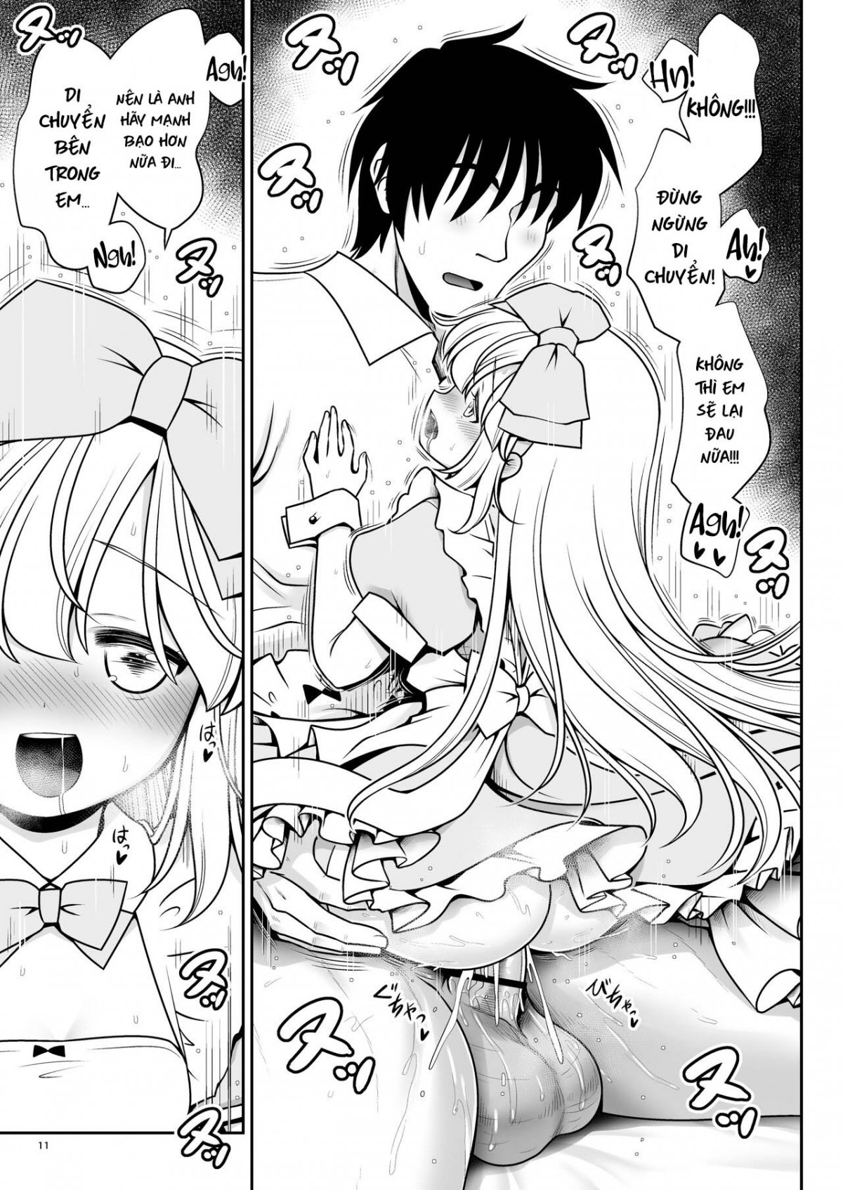 Ecchi na Gedoku ni Hamacchatte Jibun kara Doku o Ukeru Komatta Alice Oneshot - Page 11