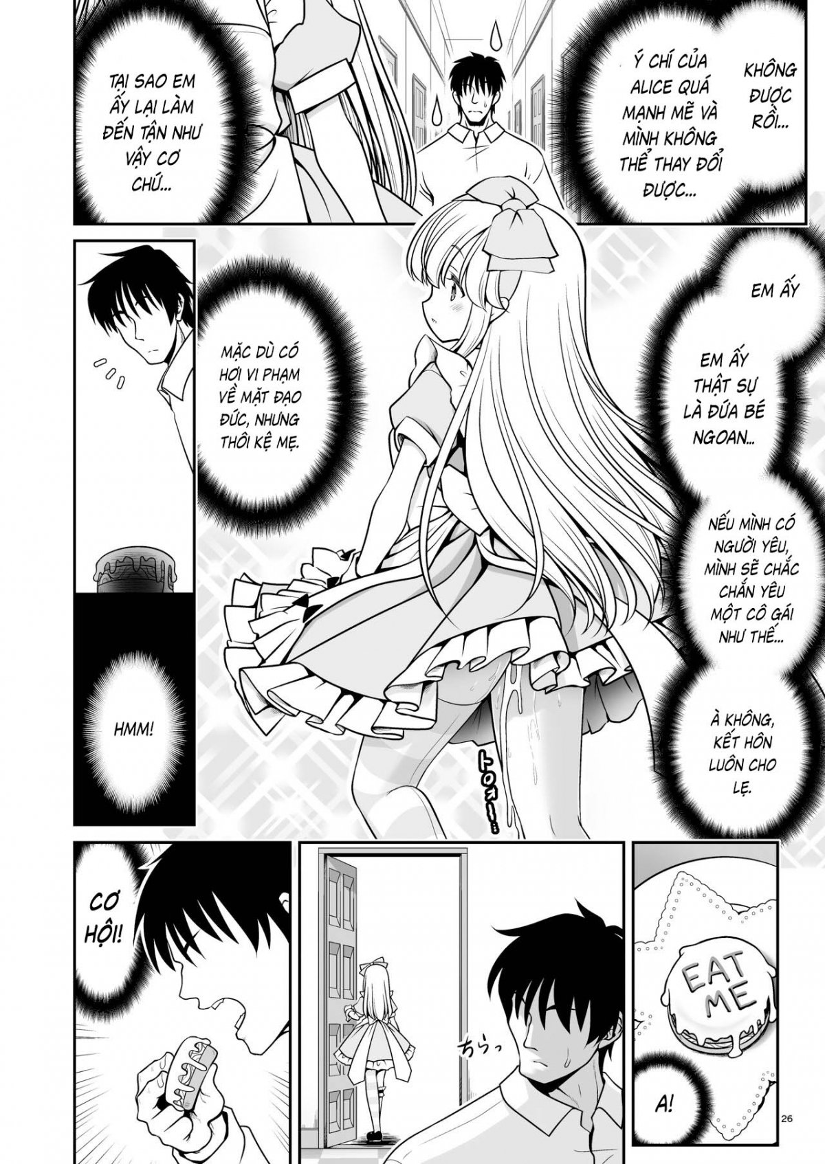 Ecchi na Gedoku ni Hamacchatte Jibun kara Doku o Ukeru Komatta Alice Oneshot - Page 26