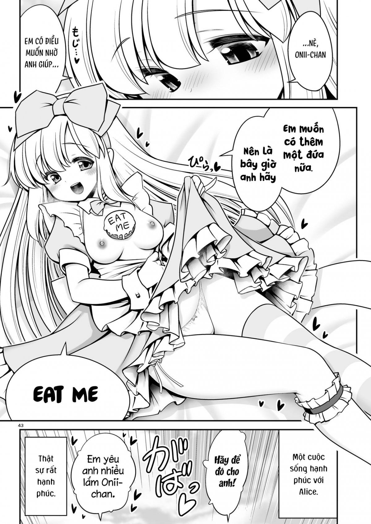 Ecchi na Gedoku ni Hamacchatte Jibun kara Doku o Ukeru Komatta Alice Oneshot - Page 43