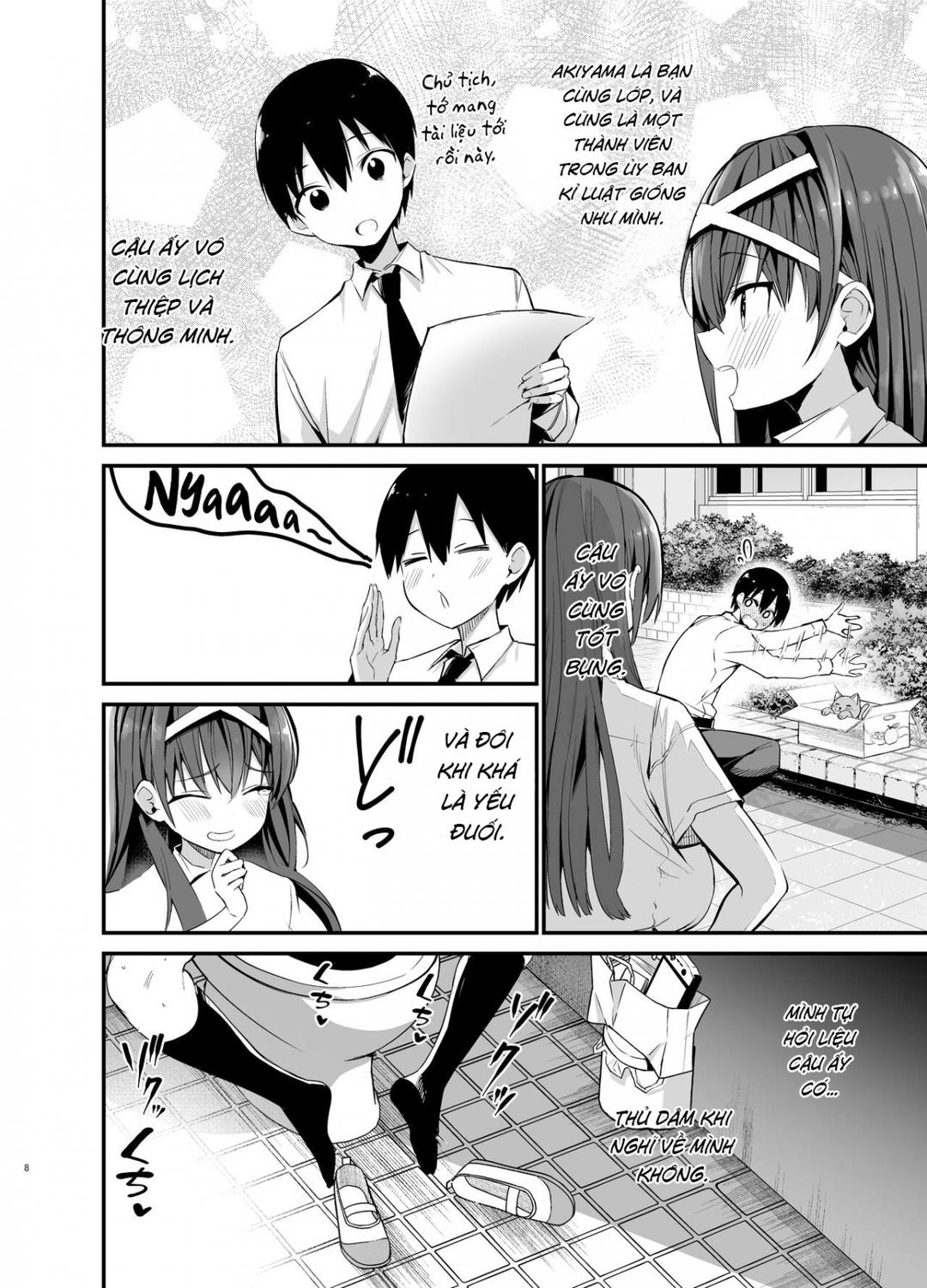 Fuuki Iinchou ga Ochiru made Oneshot - Page 9