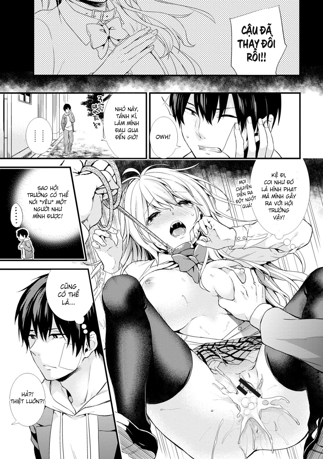 Gakuen No Ojou-Sama Ga Roshutsukyou No Dohentai Datta Hanashi - Trang 1