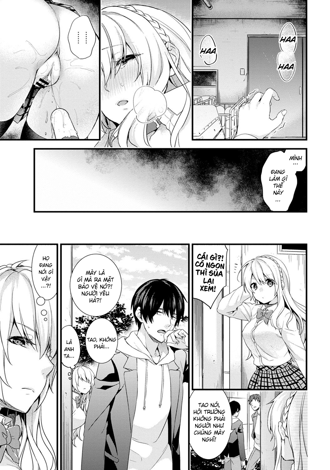 Gakuen no Ojou-sama ga Roshutsukyou no Dohentai datta Hanashi Chapter 4 END - Page 10