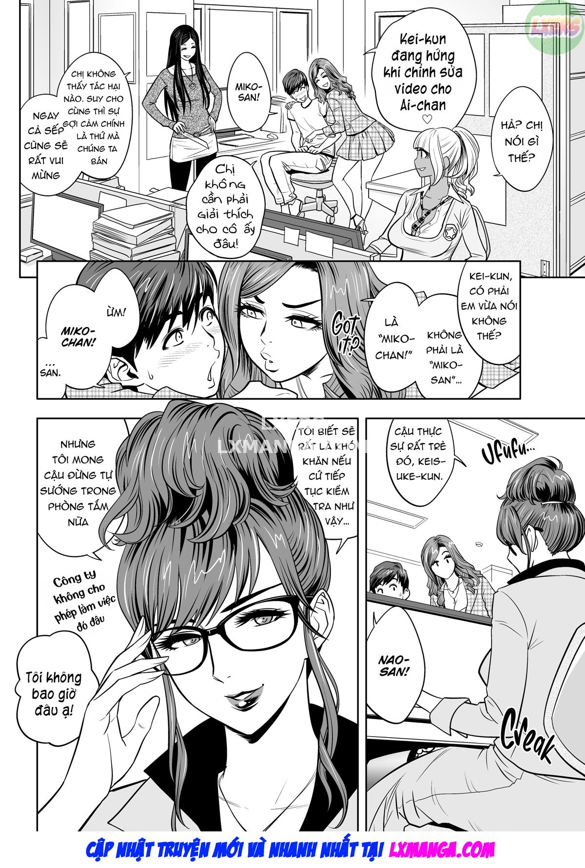 Gal Boss and the Harem Office Chapter 1 - Page 22