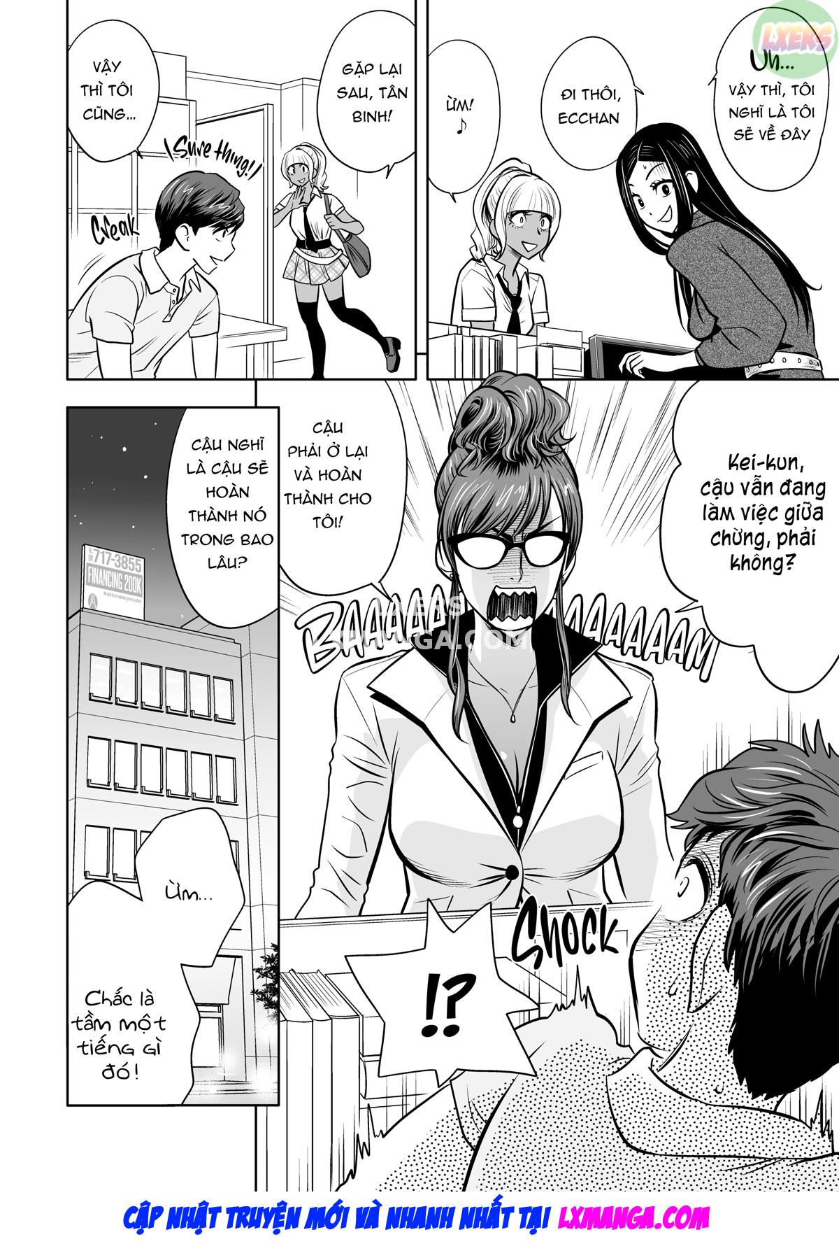 Gal Boss and the Harem Office Chapter 2 - Page 9