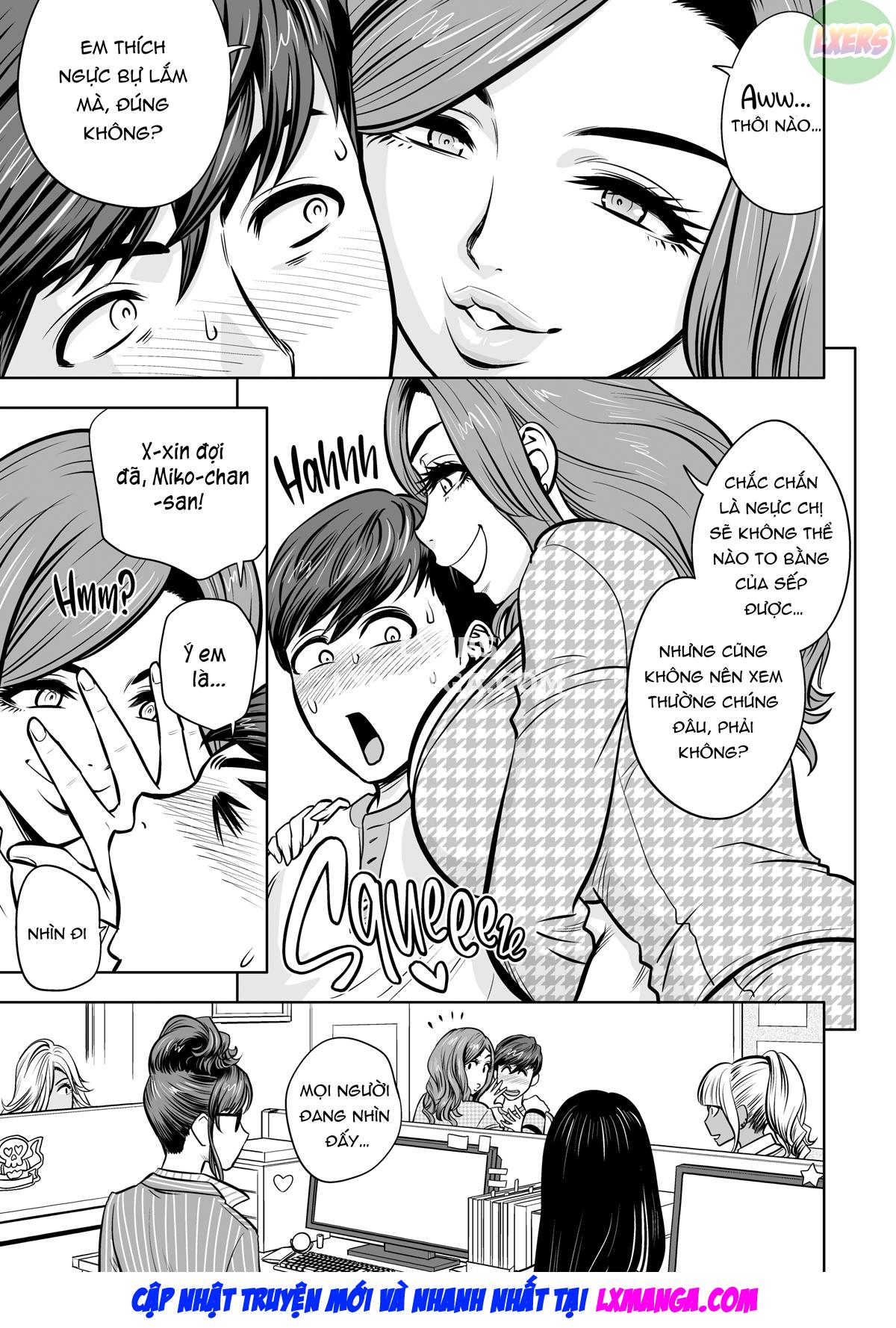 Gal Boss and the Harem Office Chapter 3 - Page 6