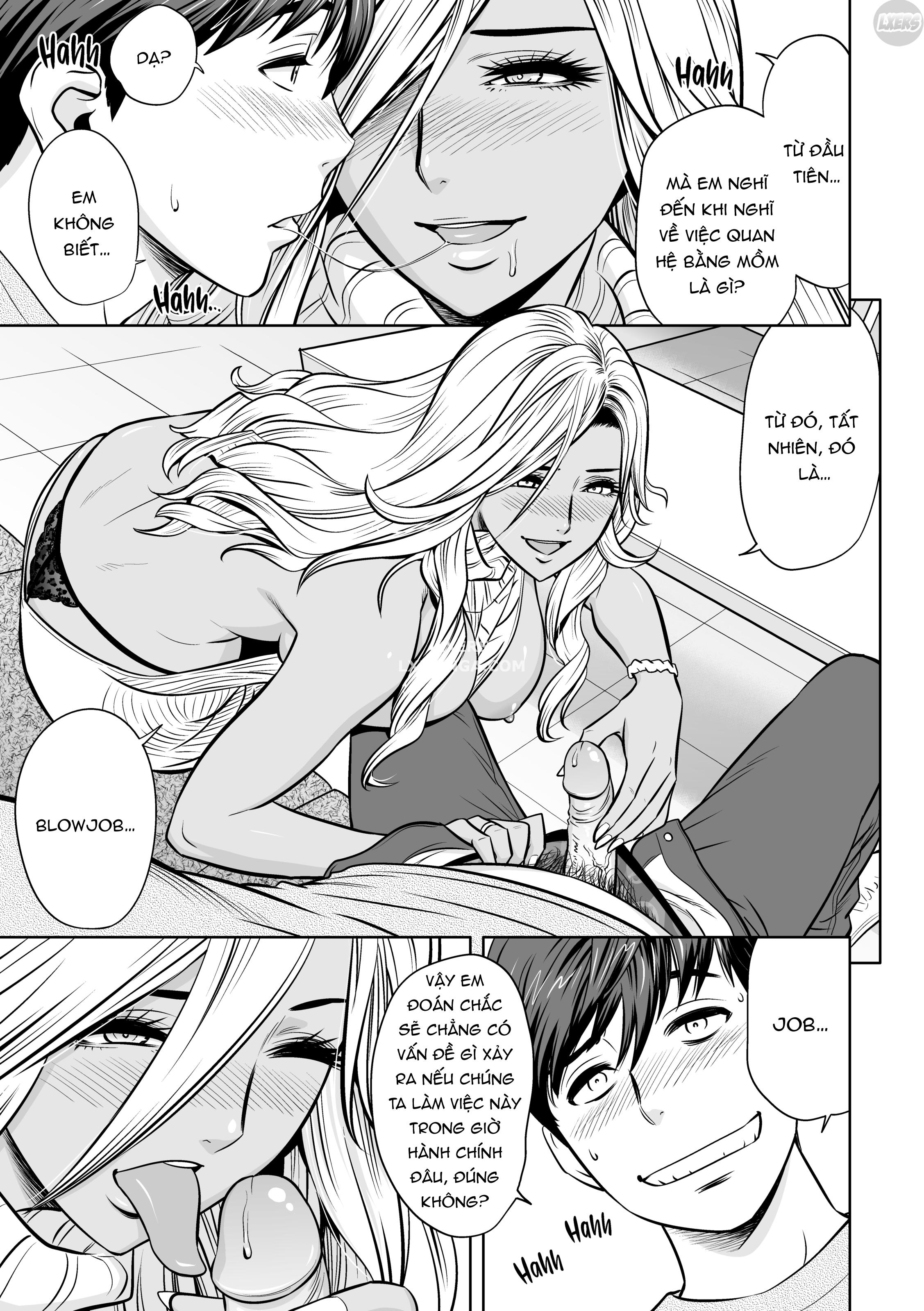 Gal Boss and the Harem Office Chapter 4 - Page 12