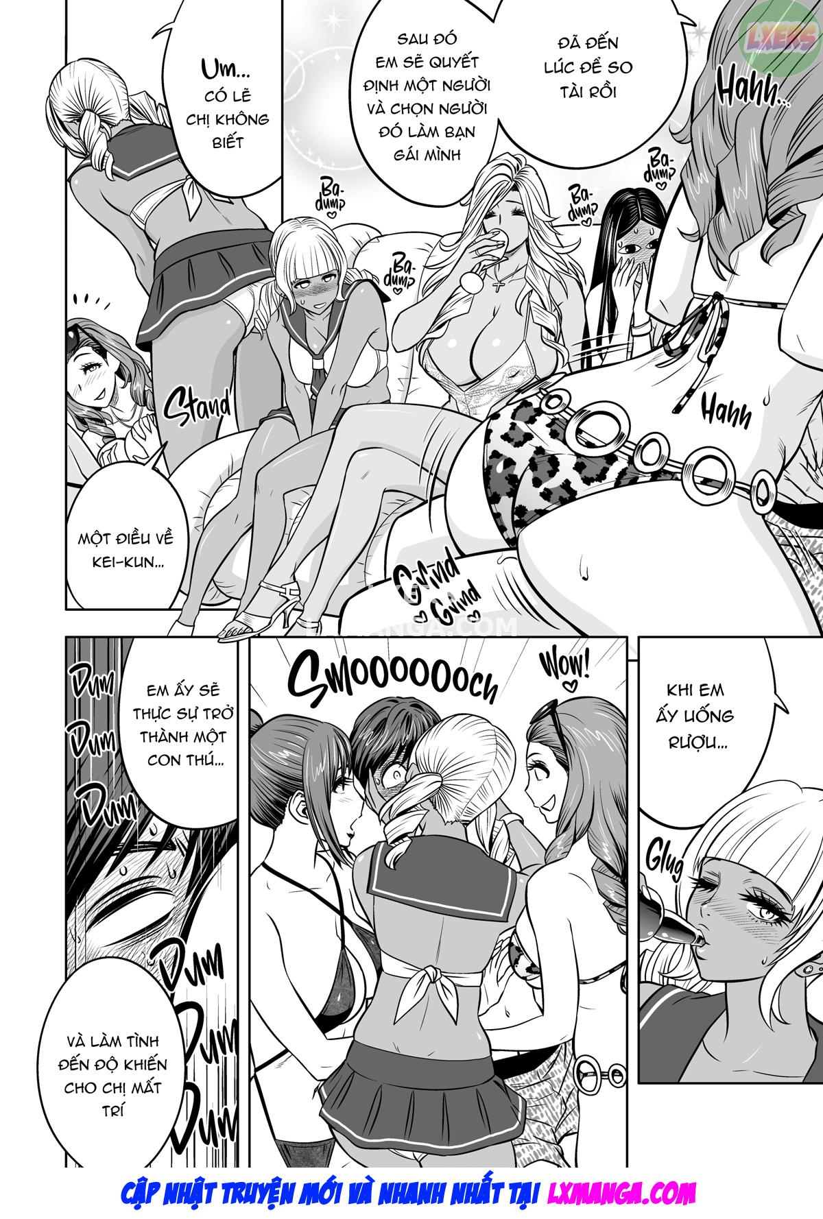 Gal Boss and the Harem Office Chapter 7 END - Page 13