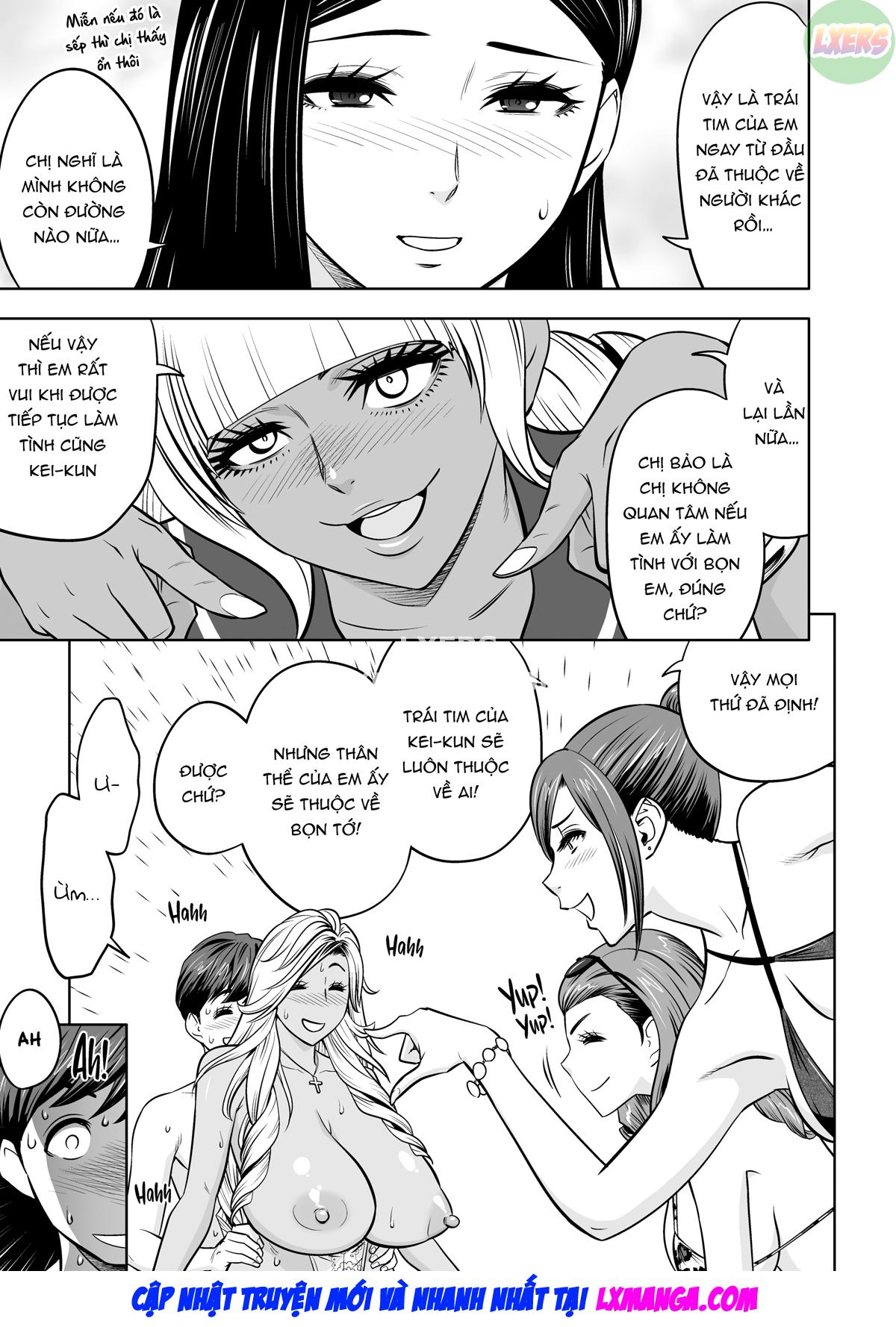 Gal Boss and the Harem Office Chapter 7 END - Page 34