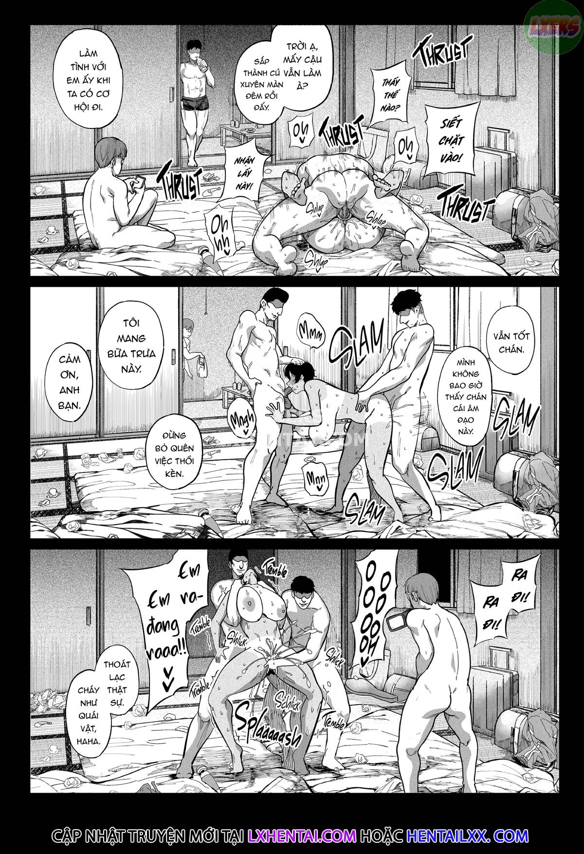 Gang Bang Ở Trại Quần Vợt Oneshot - Page 58