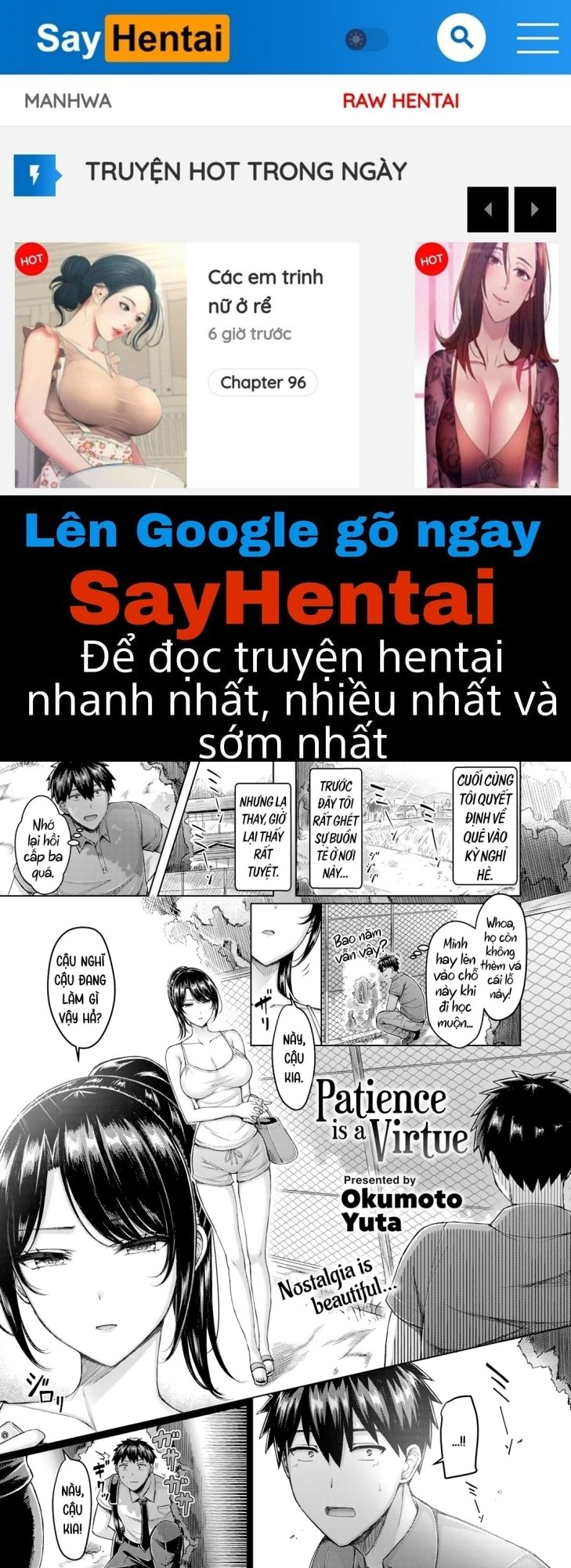 Gặp lại cô giáo cũ Oneshot - Page 1