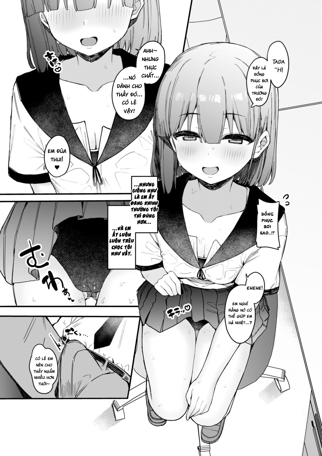 Getting Lewd After School With A Devilish Student Oneshot - Page 5