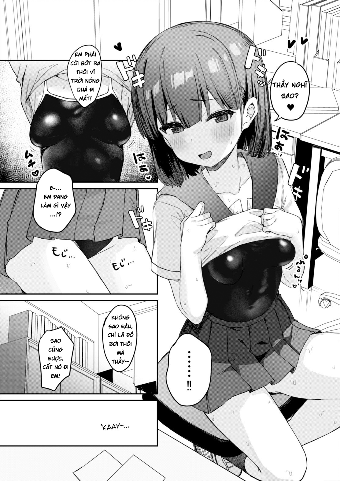 Getting Lewd After School With A Devilish Student Oneshot - Page 6