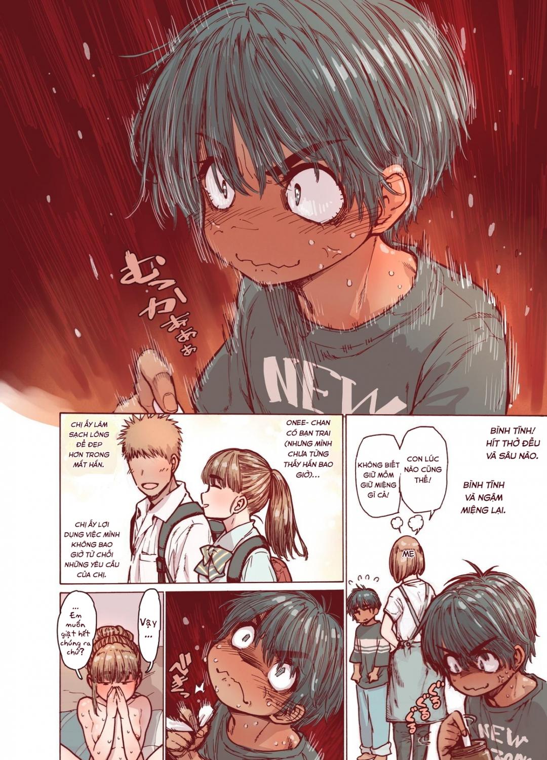 Giúp chị gái cạo lông bím Oneshot - Page 16