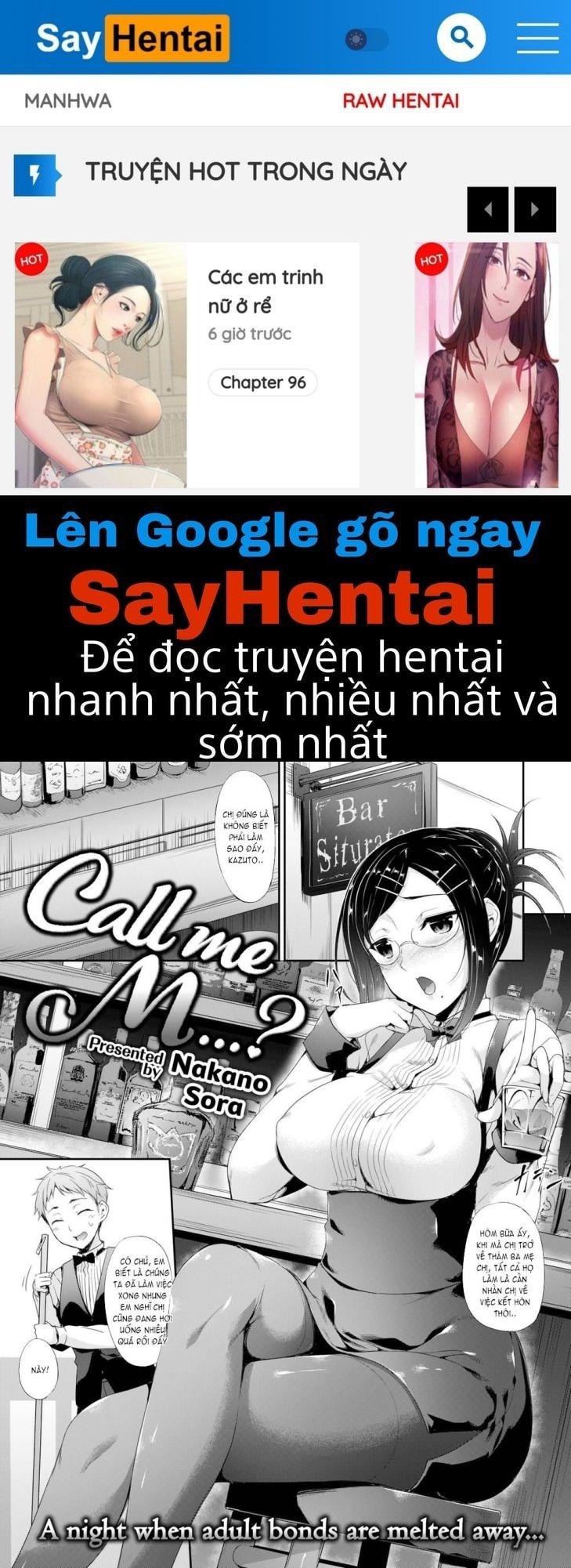 Gọi chị là Mẹ…? Oneshot - Page 1