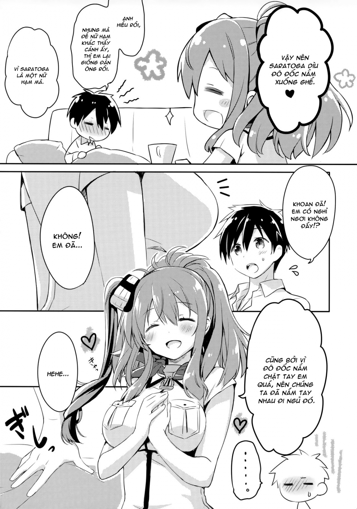 Hai. Teitoku Sara wa Koko ni Oneshot - Page 7