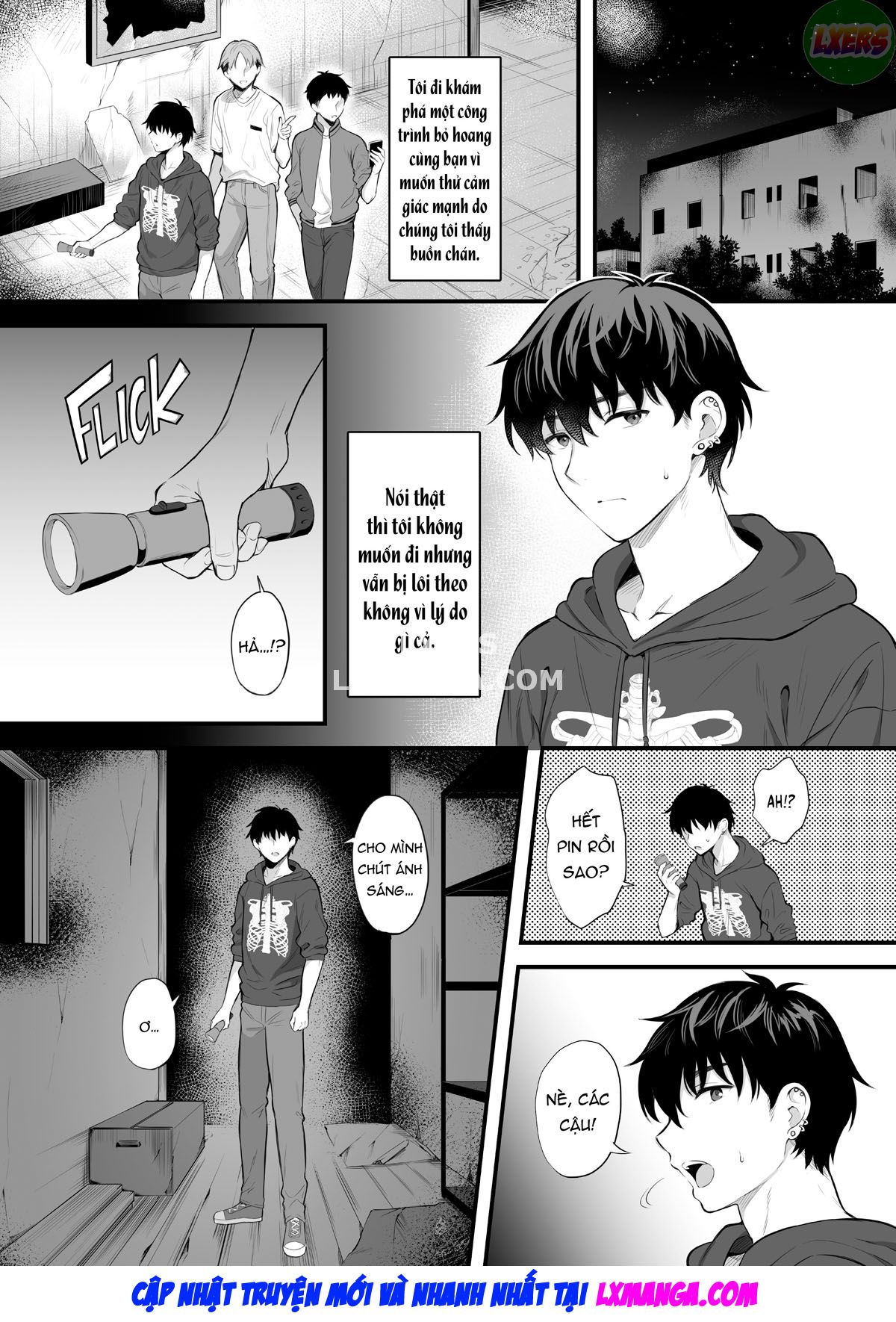 Haikyo de Jirai Joshi to Yonakajuu Nakadashi Sex shita Hanashi Oneshot - Page 5