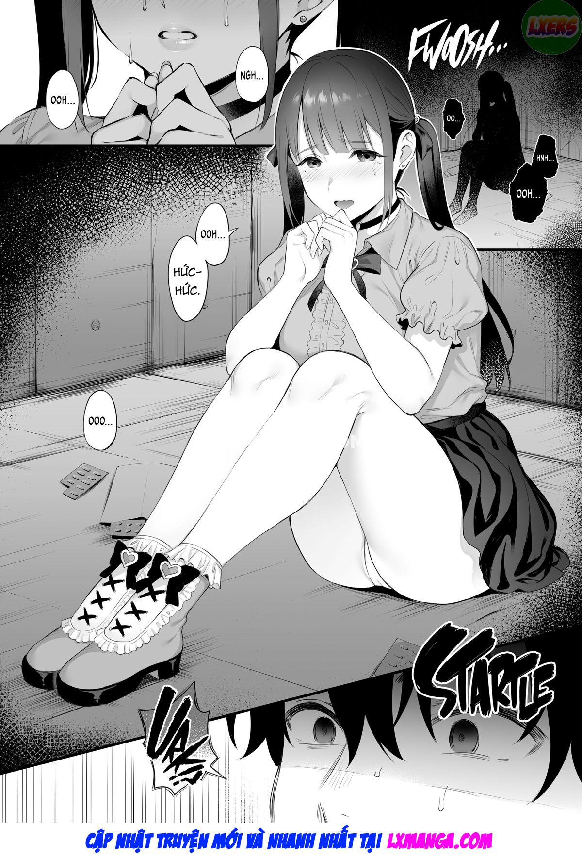 Haikyo de Jirai Joshi to Yonakajuu Nakadashi Sex shita Hanashi Oneshot - Page 7