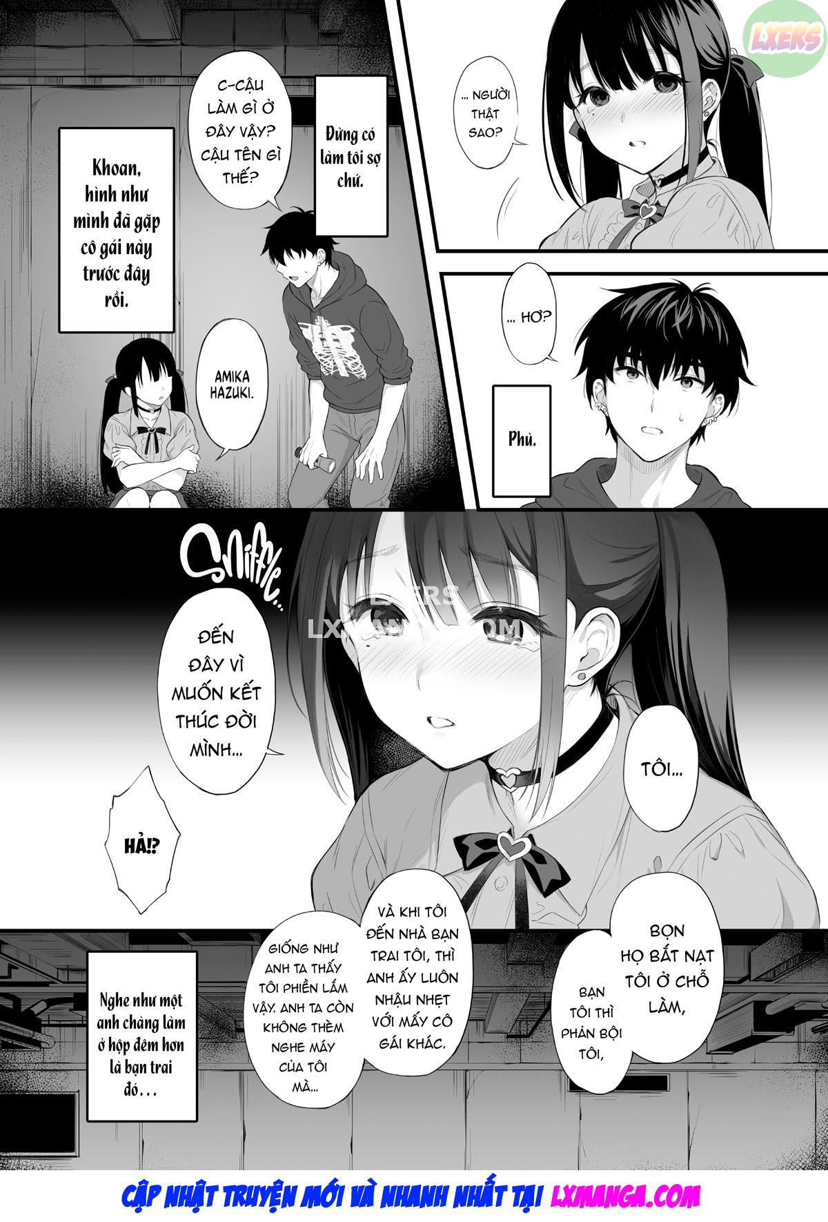 Haikyo de Jirai Joshi to Yonakajuu Nakadashi Sex shita Hanashi Oneshot - Page 8