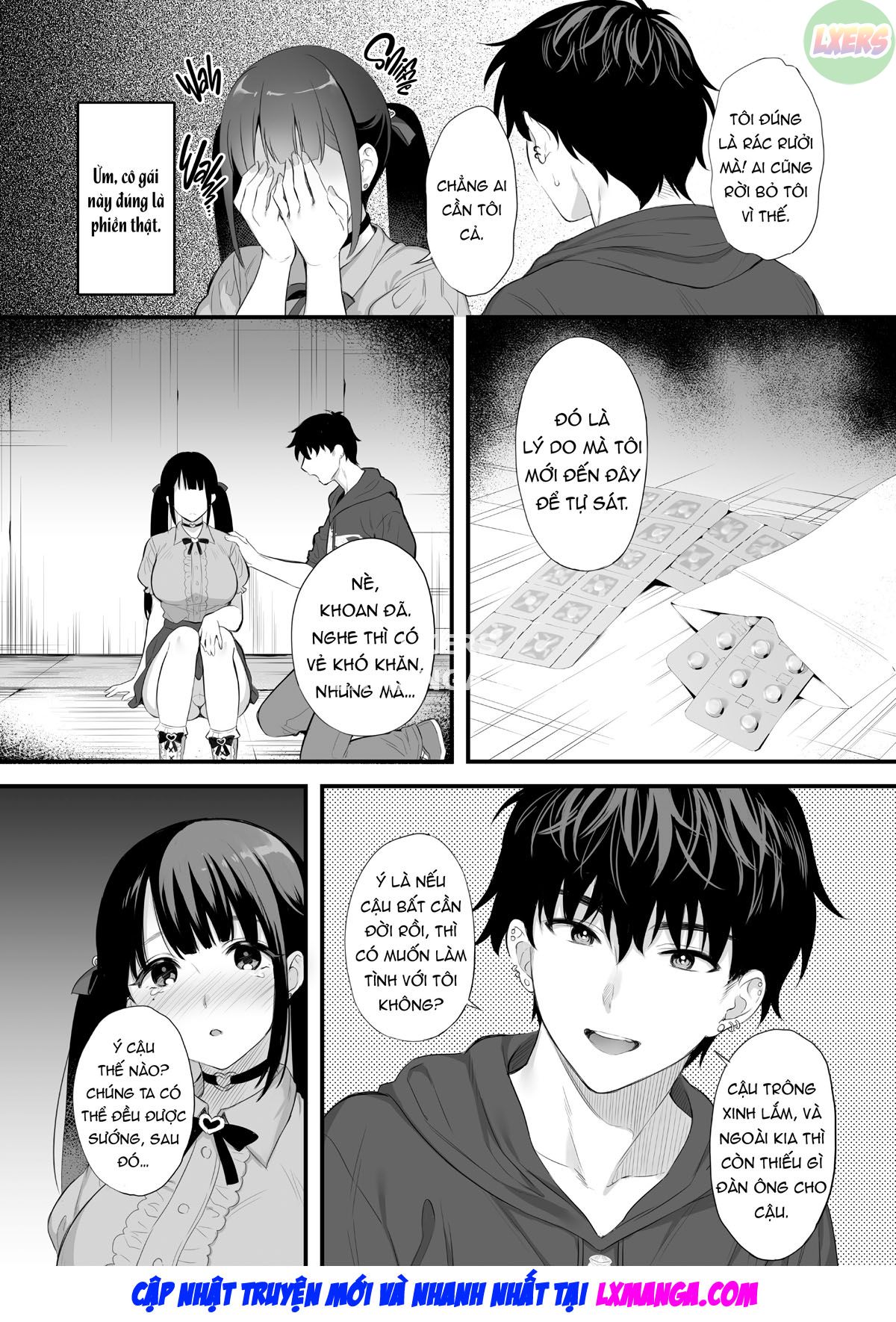 Haikyo de Jirai Joshi to Yonakajuu Nakadashi Sex shita Hanashi Oneshot - Page 9