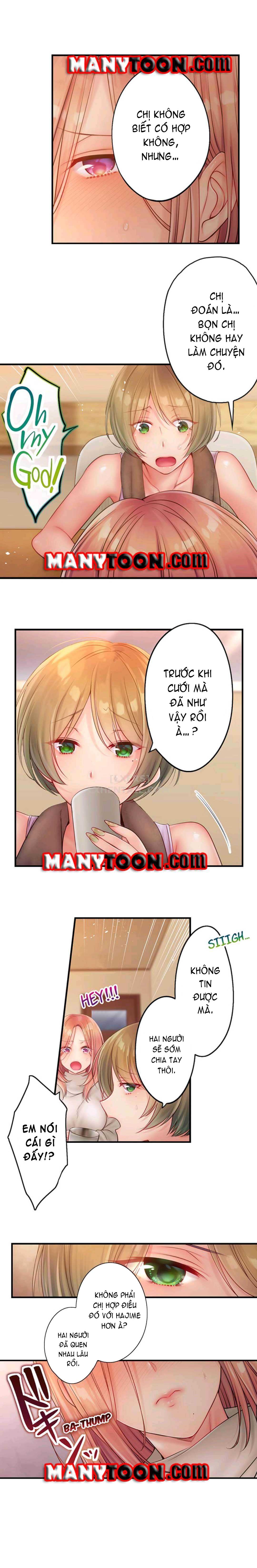 Hắn Mát Xa Qúa Sướng, Tôi Ngoại Tình Trước Mặt Chồng Tôi Chapter 58 - Page 7