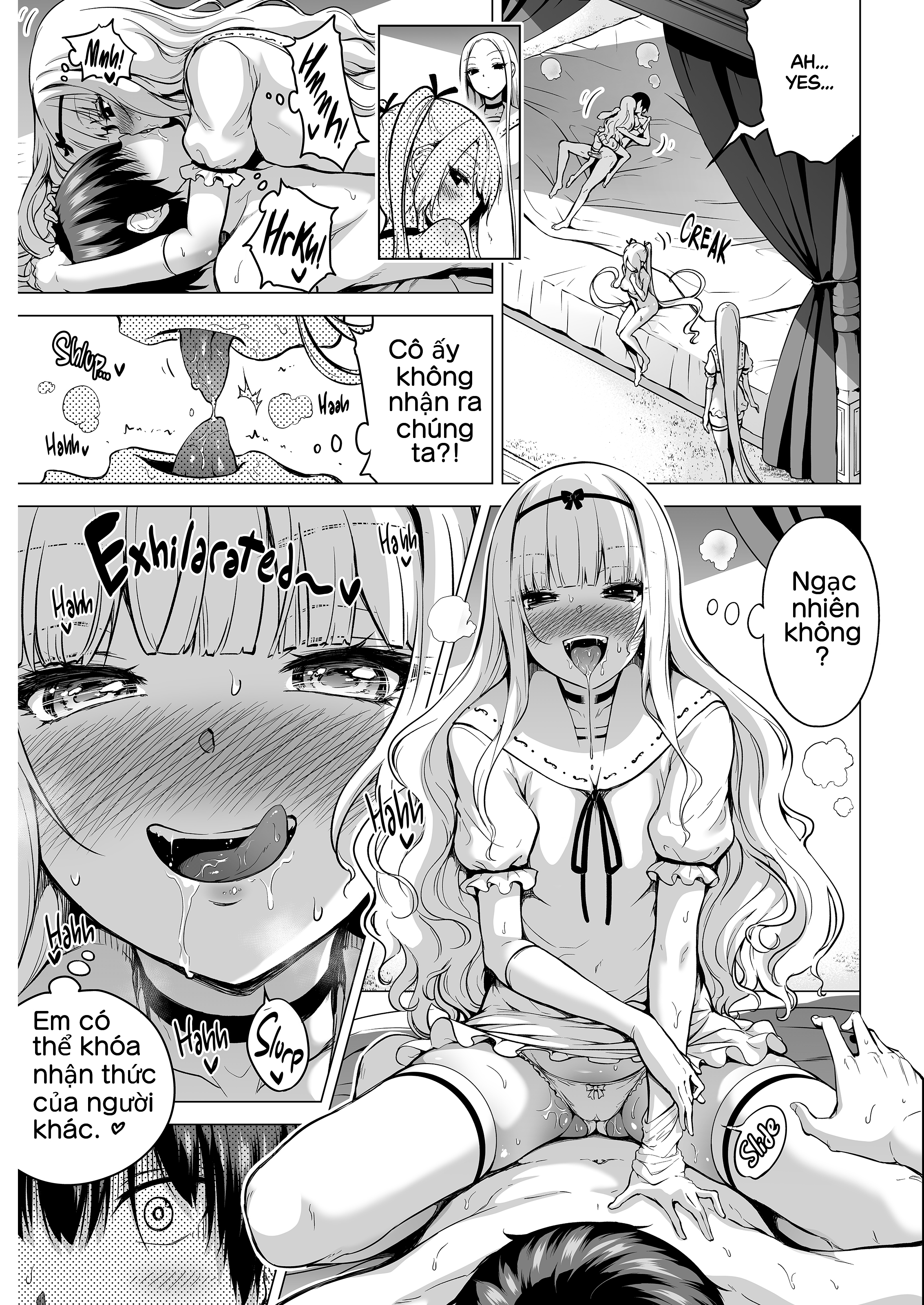 Hands-On Draining with Three Succubus Sisters 2 Little Sister Lily Oneshot - Page 10