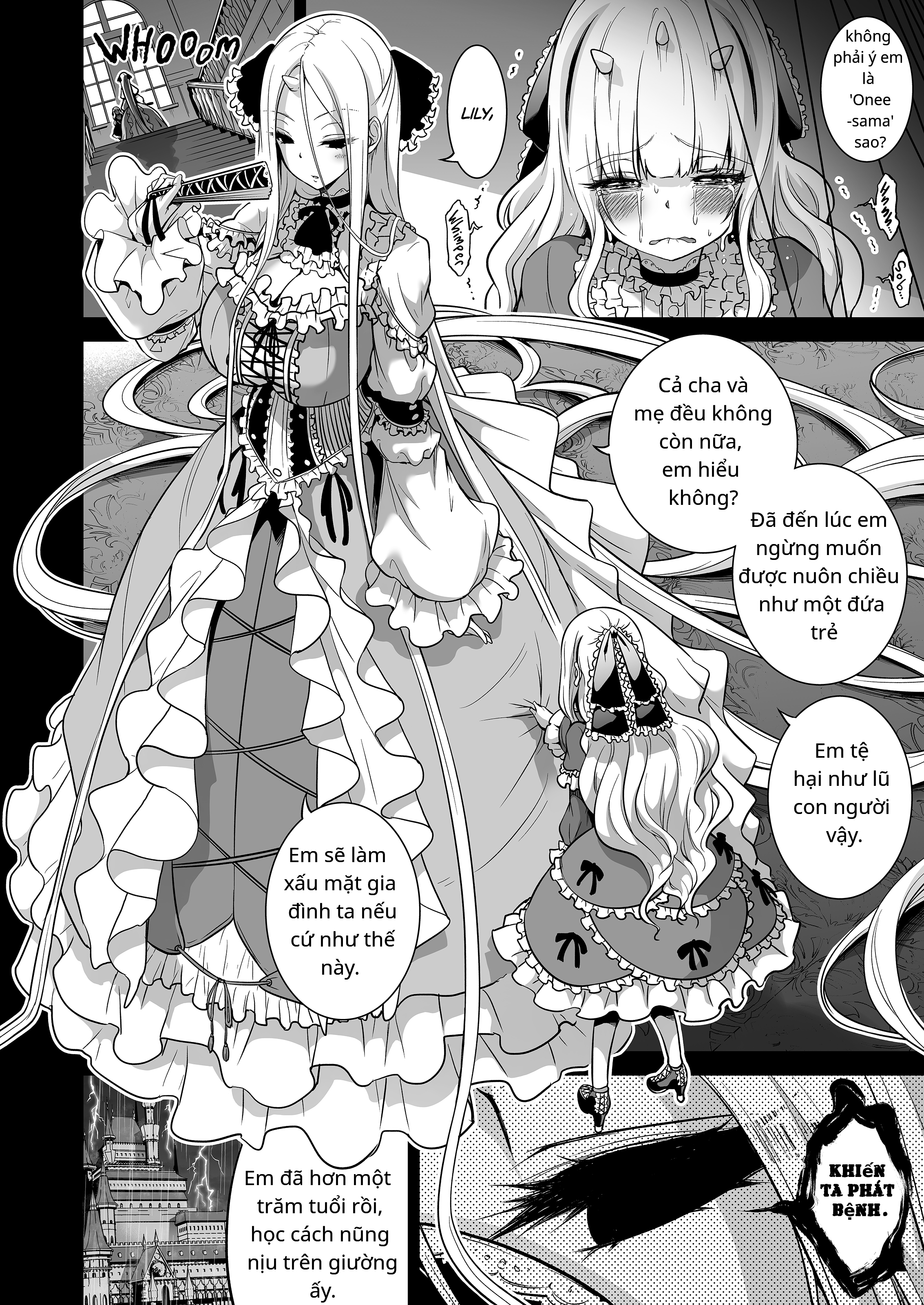 Hands-On Draining with Three Succubus Sisters 2 Little Sister Lily Oneshot - Page 79