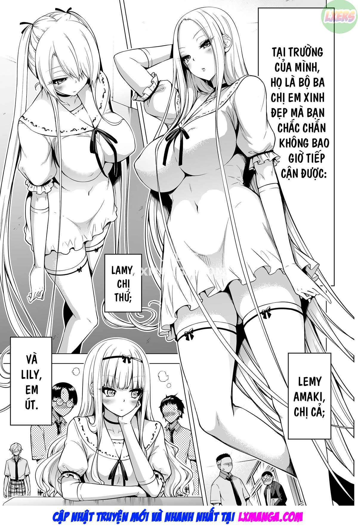 Hands-On Draining with Three Succubus Sisters Chapter 1 - Page 5