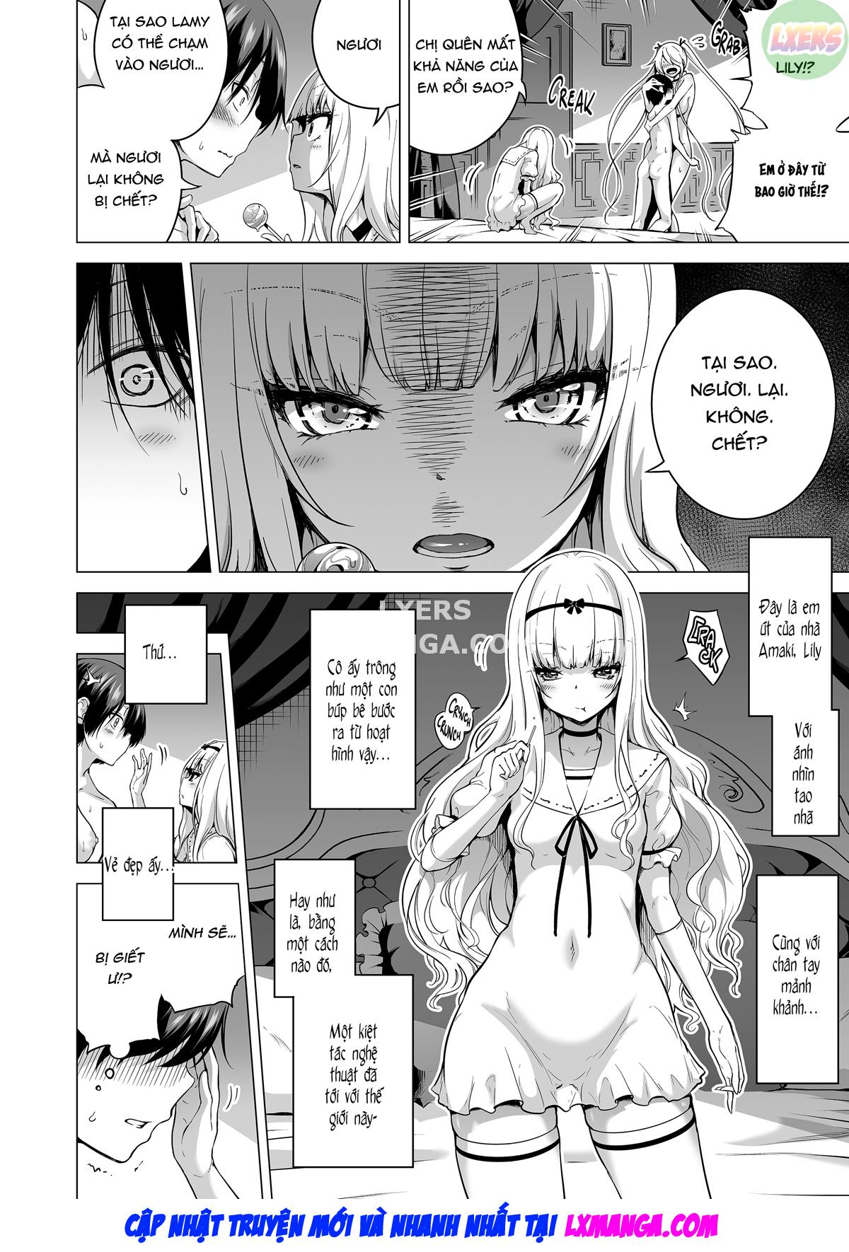 Hands-On Draining with Three Succubus Sisters Chapter 2 - Page 8