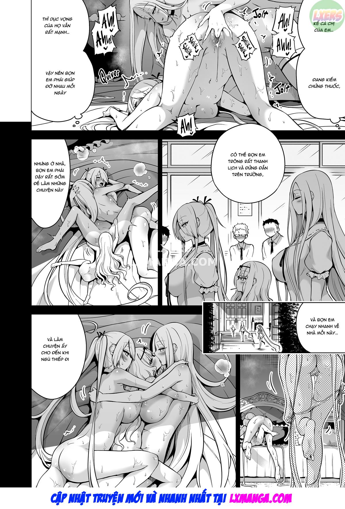 Hands-On Draining with Three Succubus Sisters Chapter 2 - Page 32