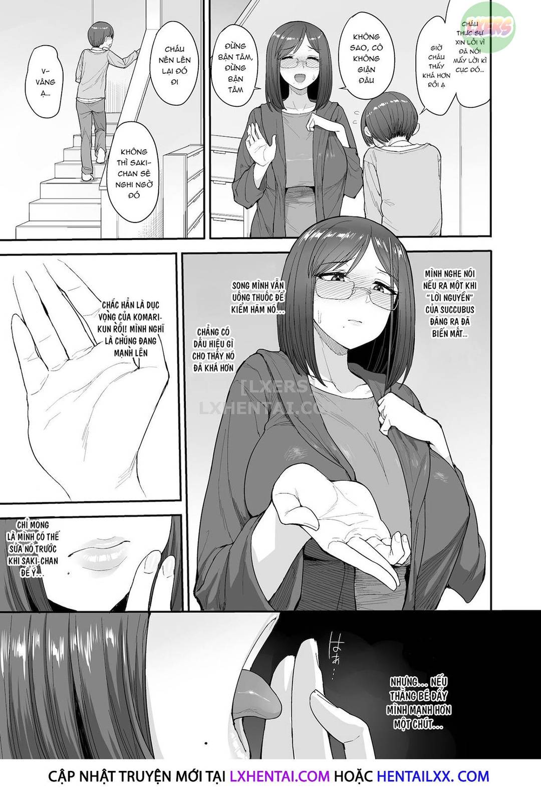 Hàng xóm succubus, Mẹ và Con Gái nhà Onomiya Oneshot - Page 12