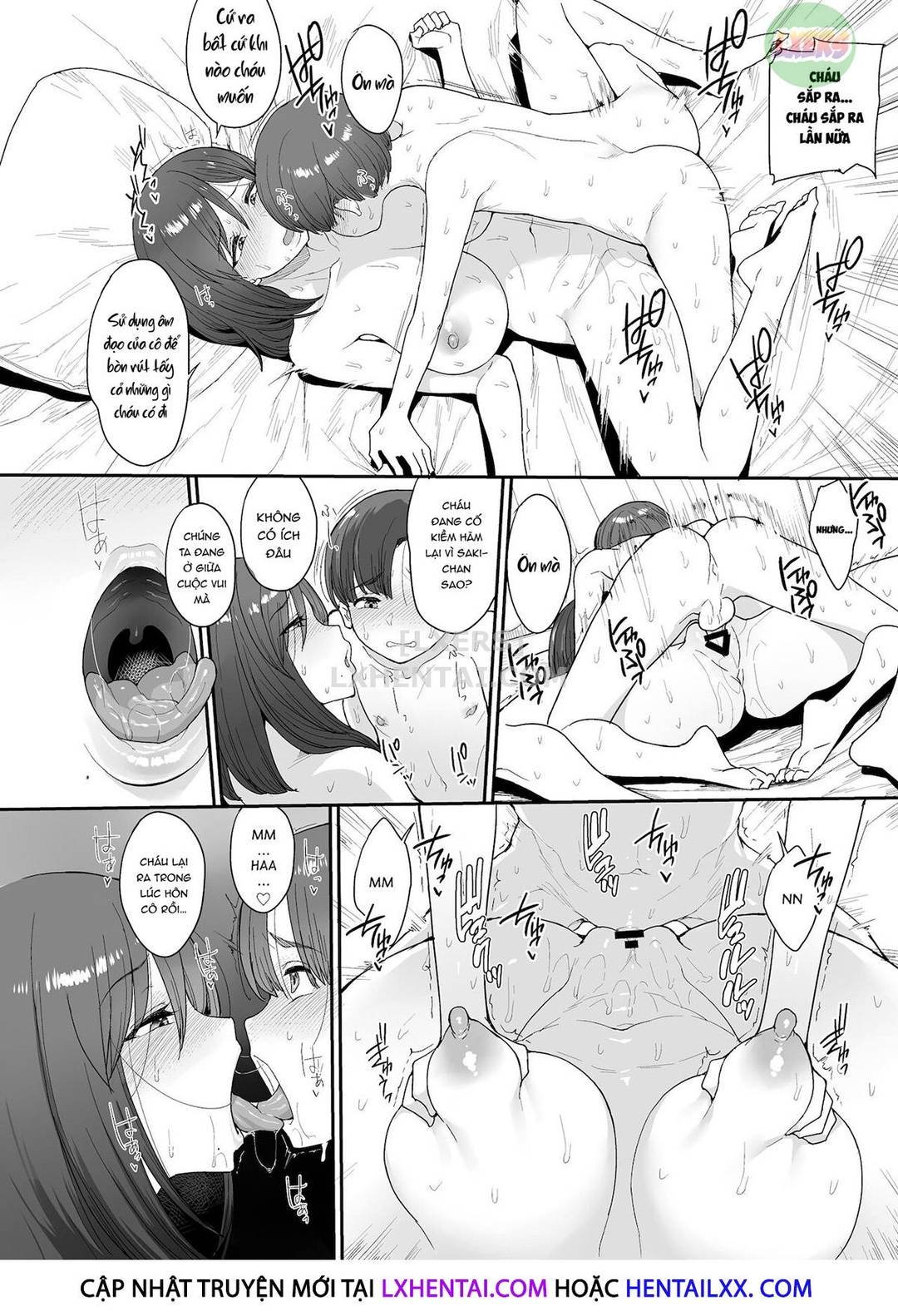 Hàng xóm succubus, Mẹ và Con Gái nhà Onomiya Oneshot - Page 33