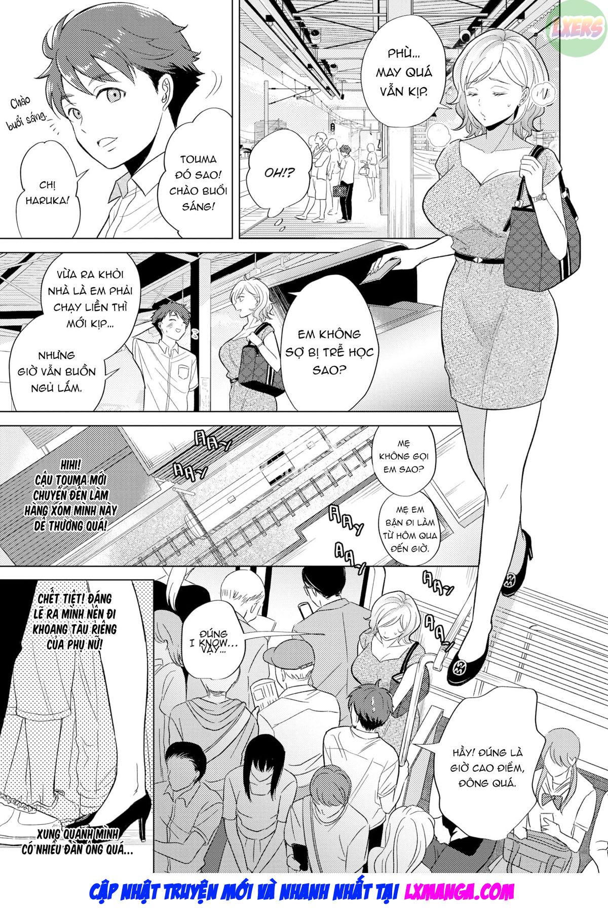 Haruka-san Isn't Gonna Stop Oneshot - Page 6