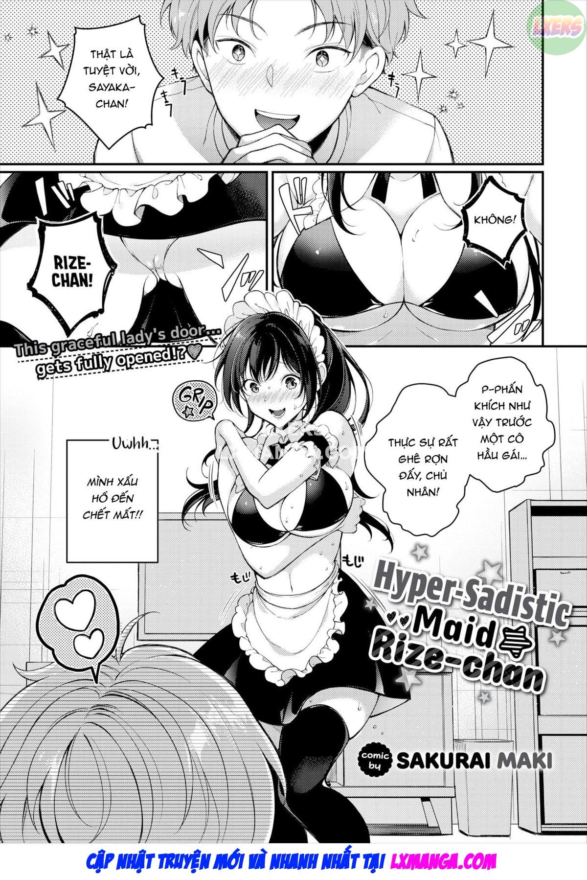 Hầu gái siêu bạo dâm Rize-chan Oneshot - Page 2