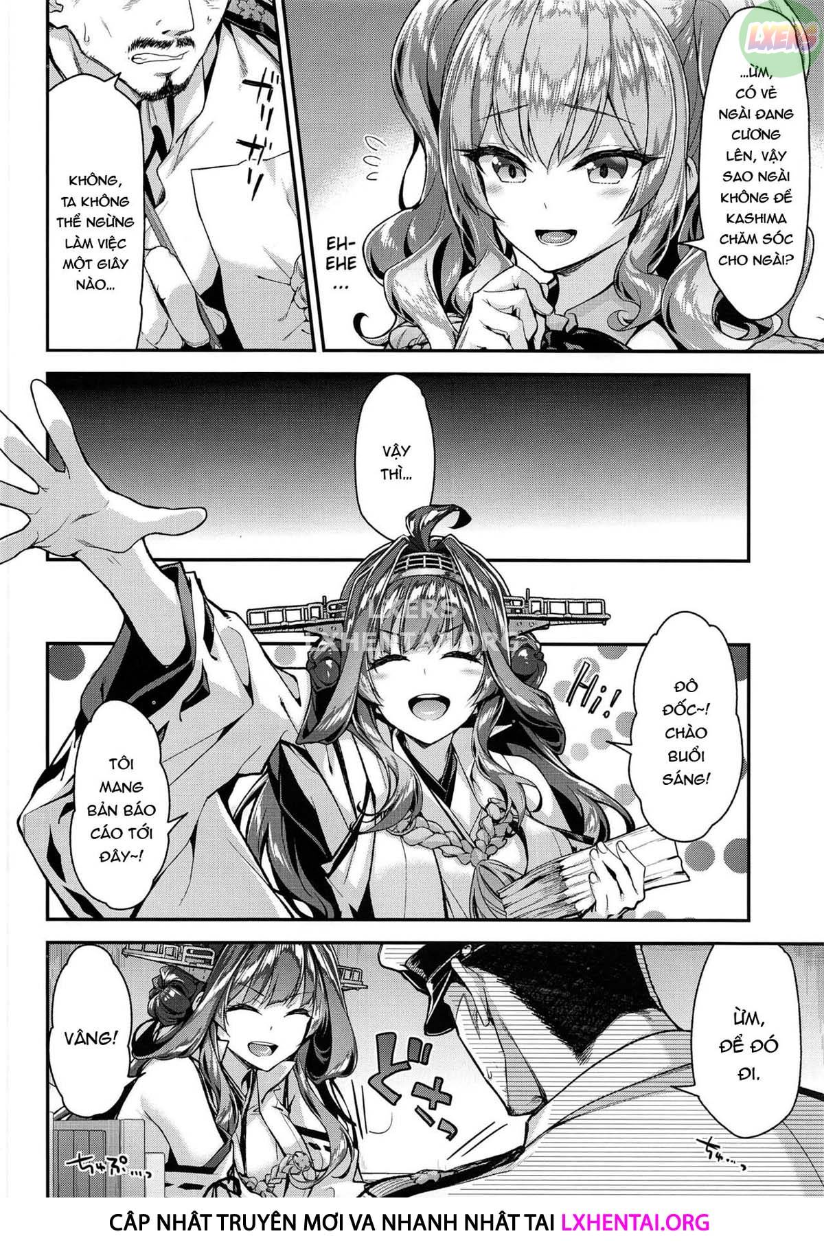 Having a Lovey Dovey Sex Life At The Navy Base Together With Kashima Oneshot - Page 8